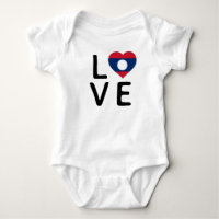 Love - Drapeau Laos
