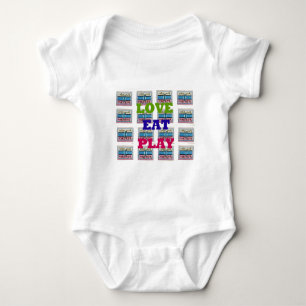 Body Love Eat Play Hakuna Matata Art Print