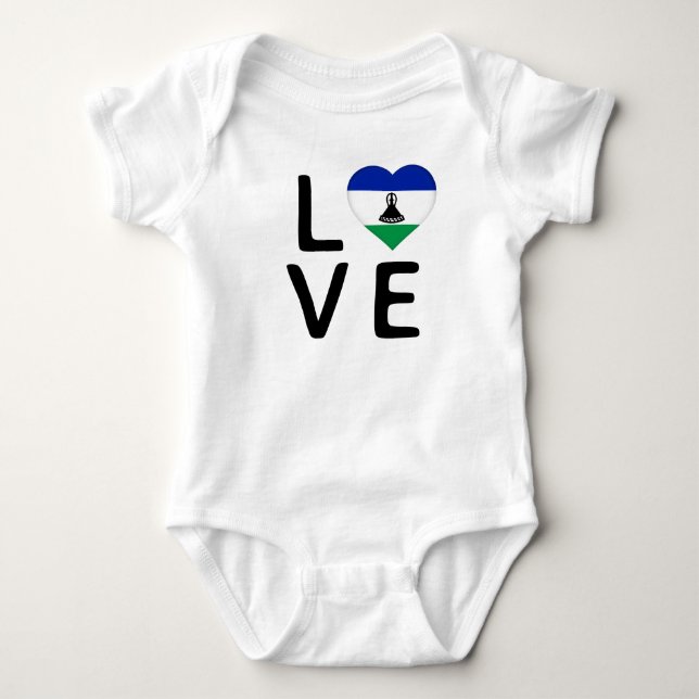 Body Love - Lesotho Drapeau (Devant)