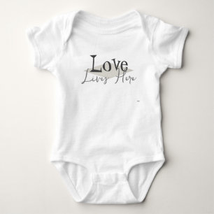 Body Love Lives Here T-shirt bébé HAMbyWG