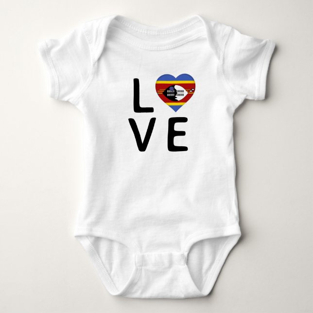 Body Love - Swaziland Drapeau (Devant)