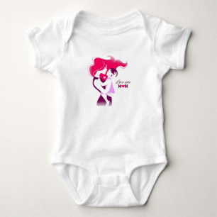 Body "Love You Mom - Mignonne & coeur Mère's Day Desi