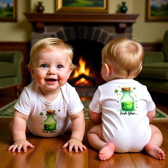 Body Lueur Irlandaise – pour de petits lutins magiques (Irish Glow – for Magical Little Munchkins Baby Bodysuit)