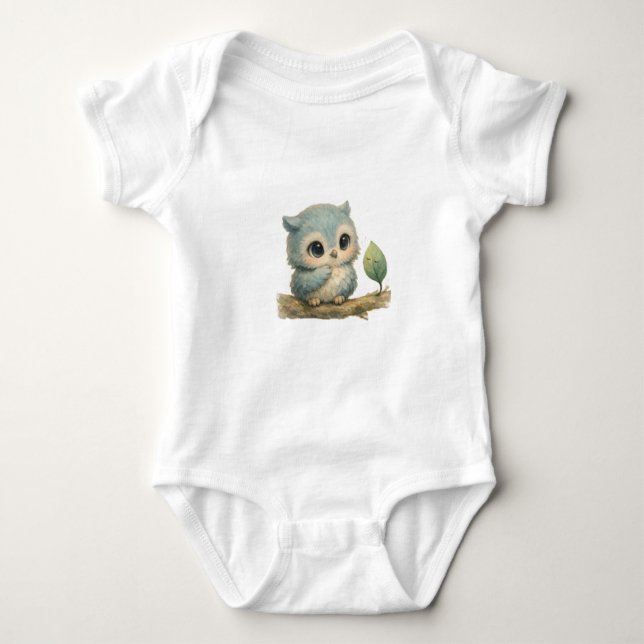 Body Luna the Owl Toddler Tee – Nighttime Guardian  (Devant)