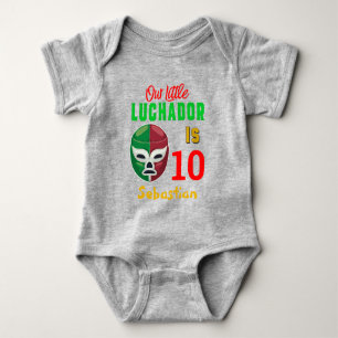 Body Lutte Luchador Personnalisé coloré Anniversaire Ga