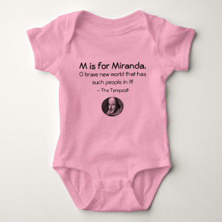 Body M est pour Miranda • Une petite chemise de