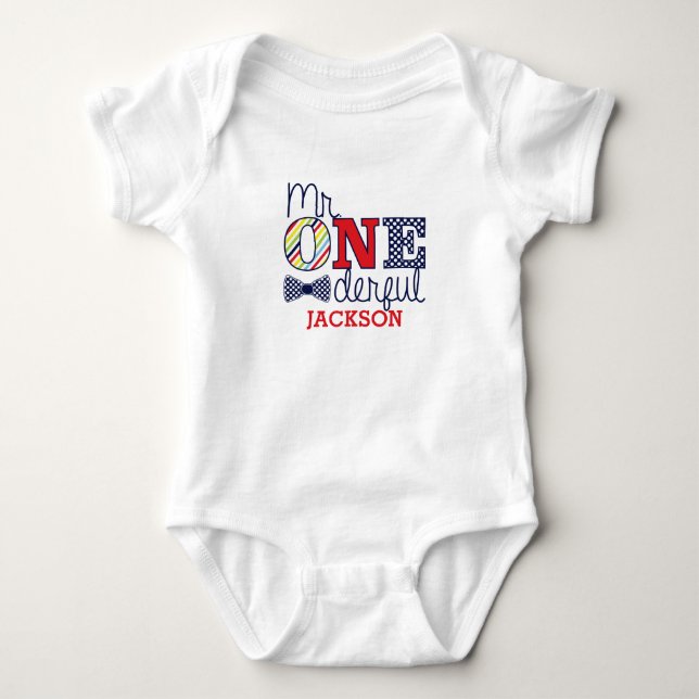 Body M. ONEderful Baby Jersey Bodysuit (Devant)