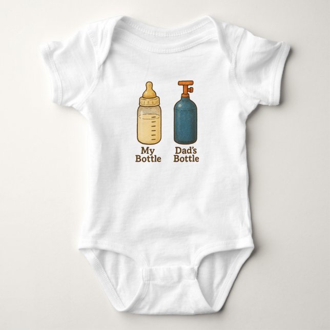 Body Ma Bouteille, la Bouteille de Papa (Devant)