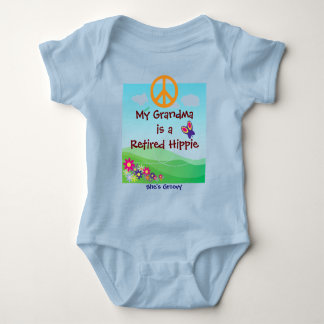 Body Ma grand-mère est un vêtement bébé Hippie retraité