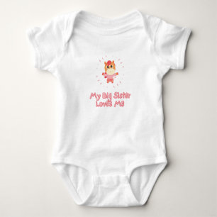 Body Ma Grande Soeur M'Aime Bébé Bodysuit
