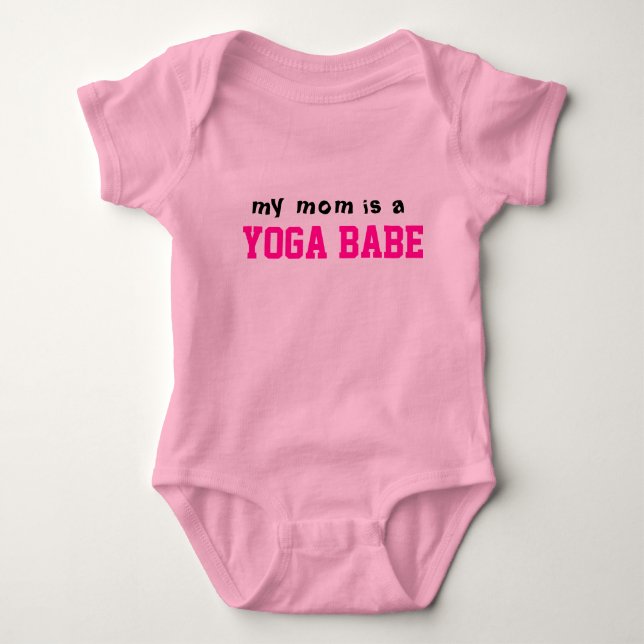 Body Ma maman est un BÉBÉ de YOGA (Devant)