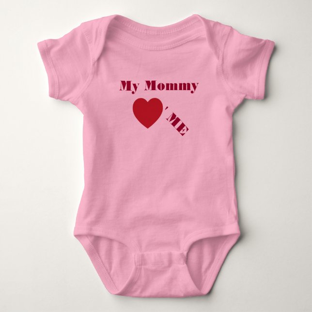 Body Ma maman m'aime T-shirt (Devant)