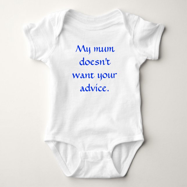 Body Ma maman ne veut pas votre conseil (Devant)
