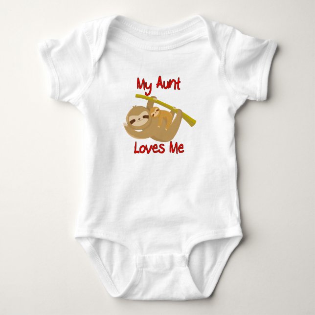 Body Ma tante Loves Me Sloth (Devant)
