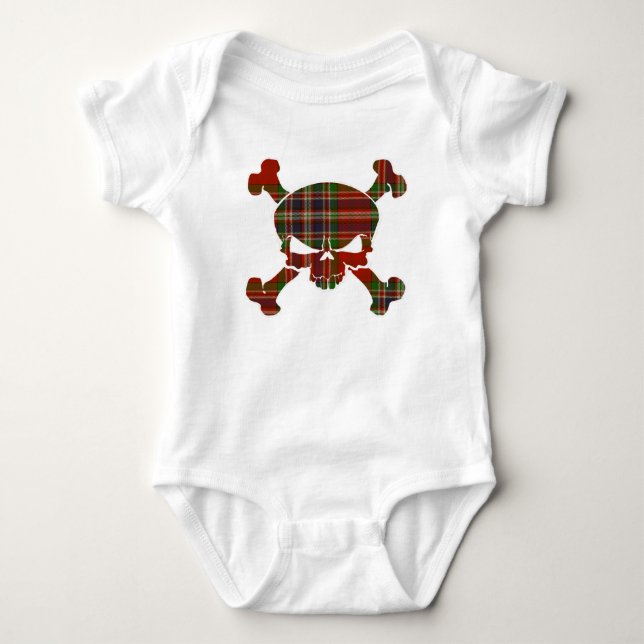 Body MacFarlane Tartan Skull No Banner (Devant)
