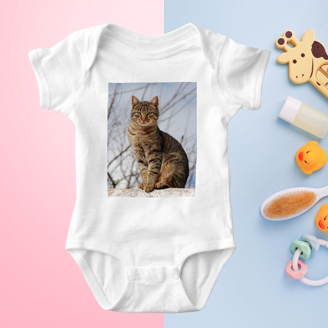 Body Mackerel Tabby Cat (Mackerel Tabby Cat Baby Bodysuit)