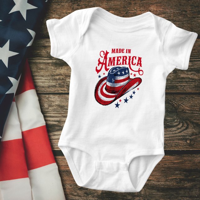 Body Made in America Baby Bodysuit (Créateur téléchargé)