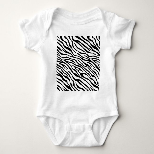 Body Magic Zebra Stripes Click to Customize Grey Color (Devant)