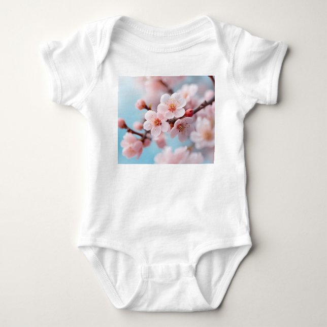 Body Magie en fleurs roses (Devant)