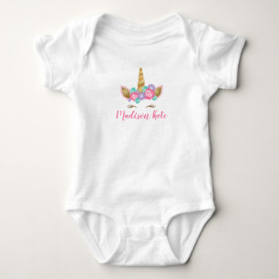 Body Magique Unicorn fille Anniversaire Un Pièce Bodysu