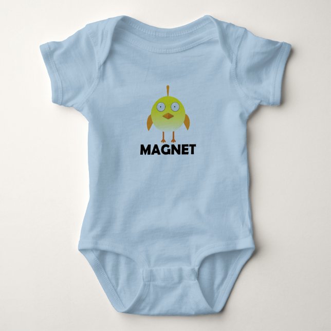 Body Magnet de poussettes - Bodysuit de maillot de bain (Devant)