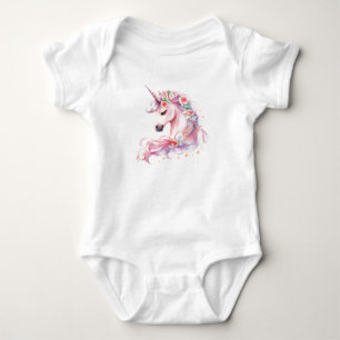 Body Magnifique belle Unicorn Cheval Head, Fille