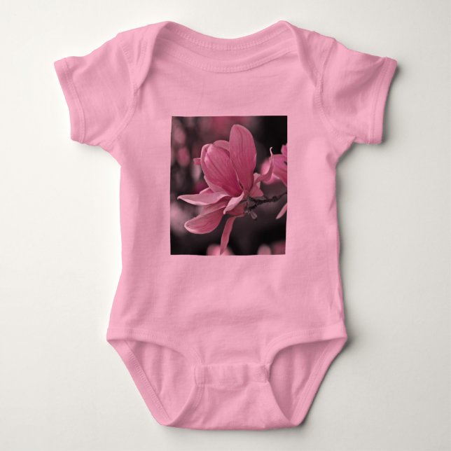 Body Magnolia à assiette japonaise rose (Devant)