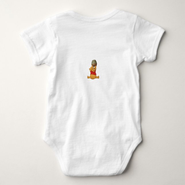 Body maillot de bébé Fête des pères heureuse (Dos)
