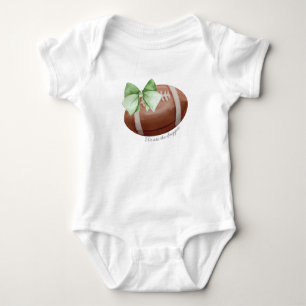 Body Maillot de Football Mignon avec Nœud de Mascotte