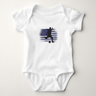 Body Maillot de footballeur de la sélection américaine