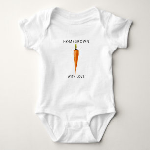Body Maison avec amour - Aquarelle CARROT -
