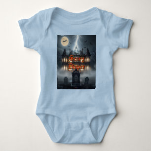 Body Maison d'Halloween avec Frankie, gris foncé