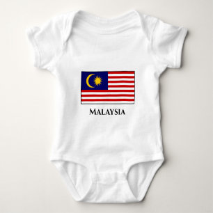 Body Malaisie Drapeau Bodysuit bébé