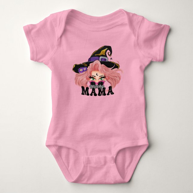 Body mama, Halloween, witch, baby, new born  (Devant)