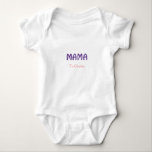 Body Mama happy mothers retro purple add name text vint<br><div class="desc">design</div>