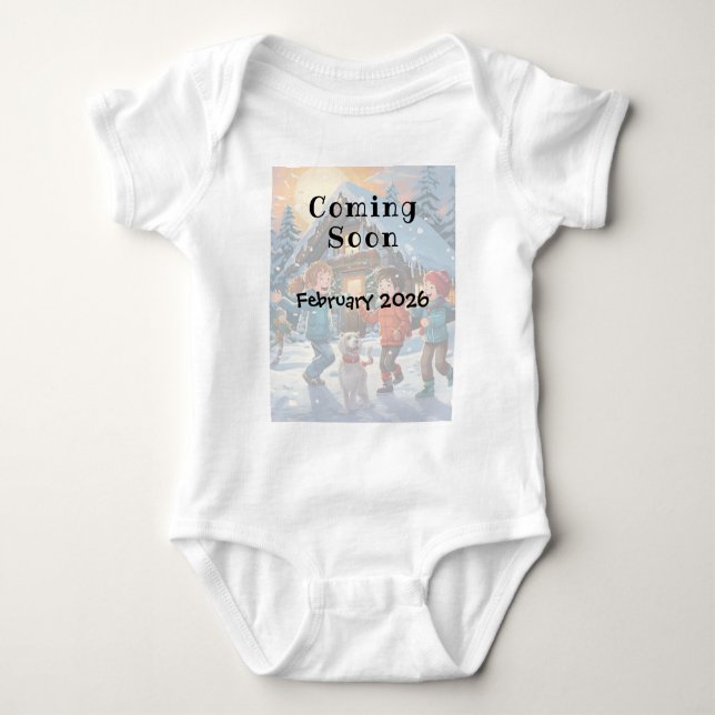 Body Mama Maman Annonce de grossesse mignonne (Devant)