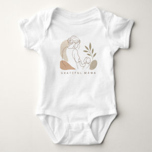 Body Mama reconnaissant Minimaliste Ligne Maman et Bébé