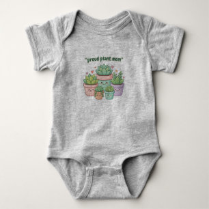 Body Maman de plante fière Dessin chibi succulentes drô