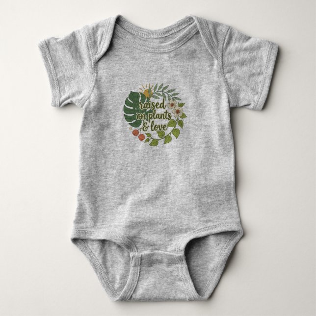 Body Maman de plante mignonne esthétique moderne Monste (Devant)