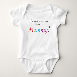 Body Maman dit Fun bébé chemise