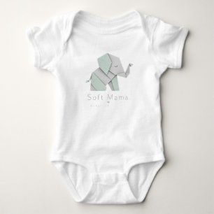 Body Maman Douce Éléphant Pastel Mignon – Minimaliste