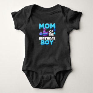 Body Maman du garçon d'anniversaire Maman lama et papa 