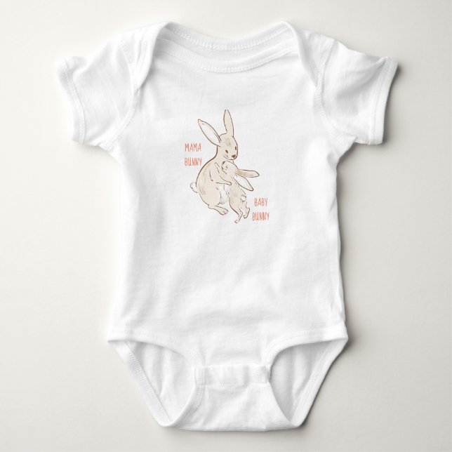 Body Maman et Baby Bunny Design (Devant)