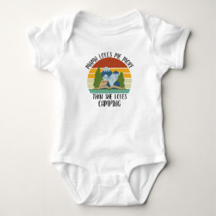 Body Maman m'aime plus qu'elle n'aime le camping PERSON