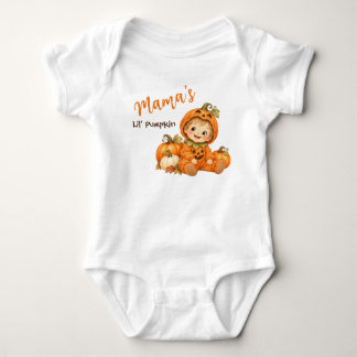Body Maman petit citrouille mignon bébé Halloween