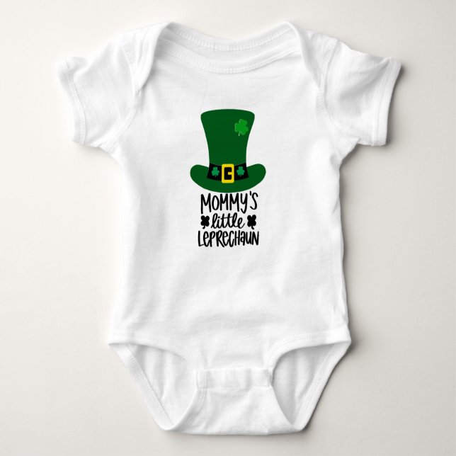 Body Maman Petit Leprechaun Bébé Bodysuit (Devant)