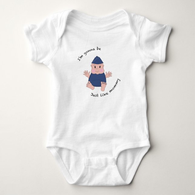 Body Maman pilote (Devant)