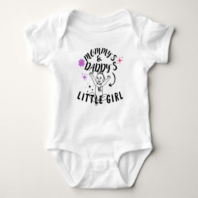 Body Maman's & papa's Little Girl (Devant)