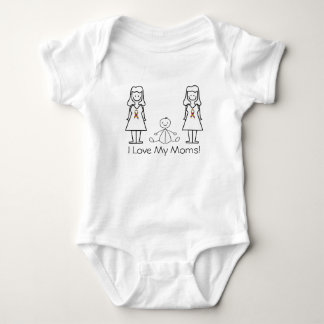 Body Mamans personnalisables et bébé de LGBT 2