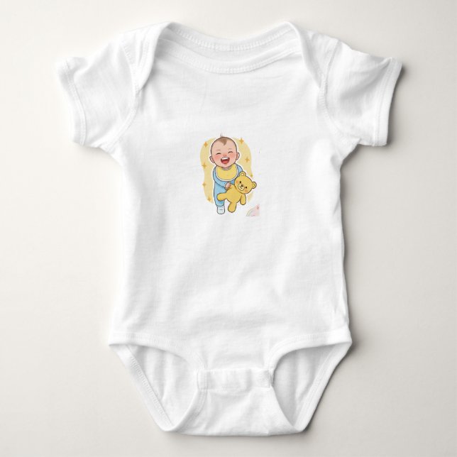 Body Mameluco con punto de jersey para bebés (Devant)